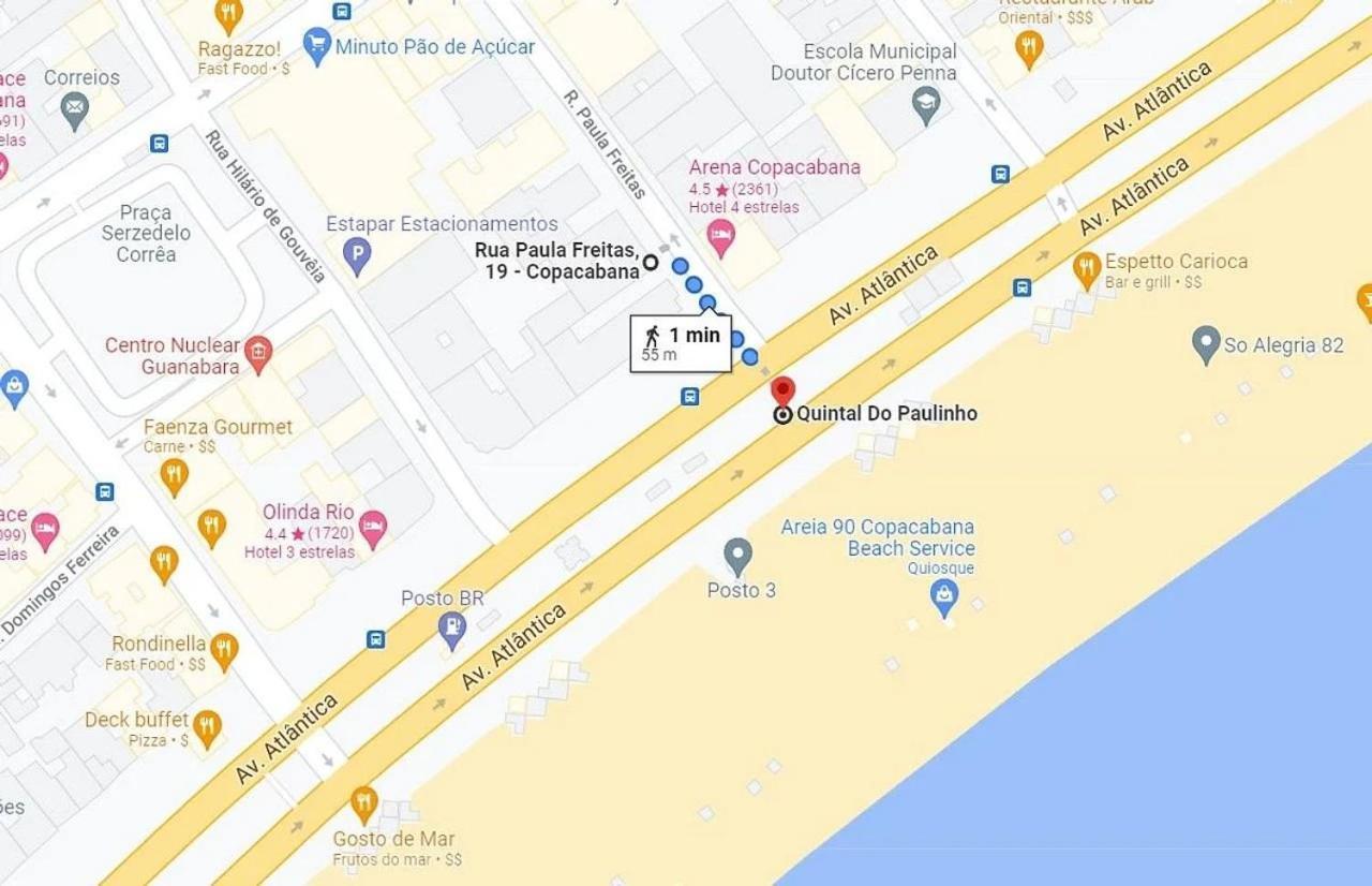 Pf21 - Apto A 1 Minuto Da Praia De Copacabana Rio de Janeiro Zewnętrze zdjęcie